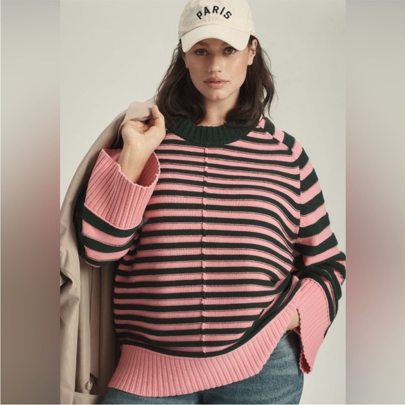 Anthropologie The Chandler Crew-Neck Relaxed Pullover Sweater - Picture 6 of 12